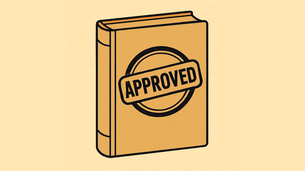 A novel with a stamp of approval